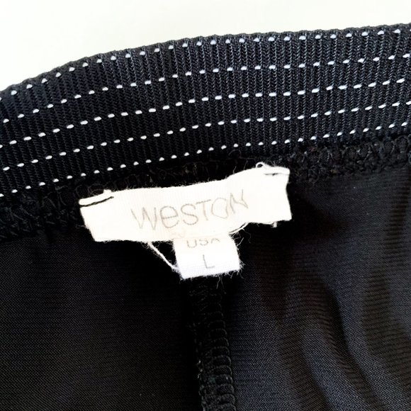 anthropologie weston black eyelet midi skirt L - Picture 6 of 8